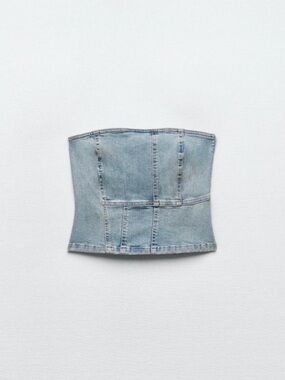 Zara jean tube top